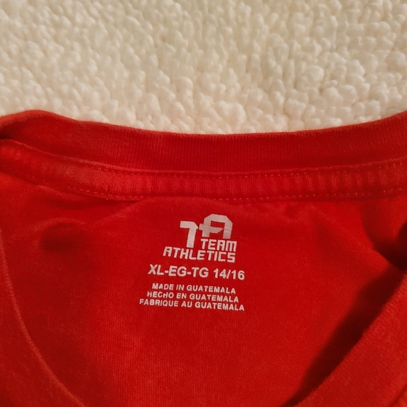 Ohio State red Tshirt. Size,  child XL. 14/16 - Picture 3 of 4